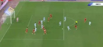 半场：常州0-1淮安，葛蕴智后点头槌破门，宋润潼失良机