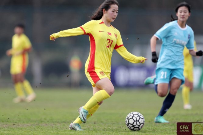明日之星女子组：中国U17女足5-0皇马U17女足，方珍珠戴帽